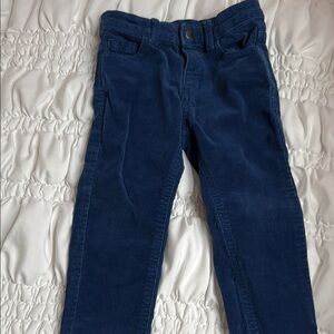 Kids Blue Corduroy Pants